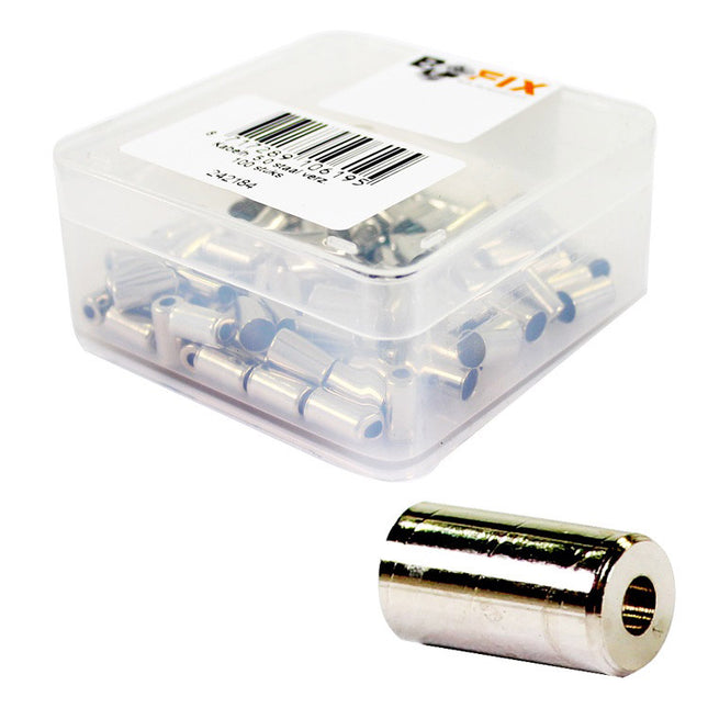 Bofix kabelhoedje 5,0mm staal (100st)