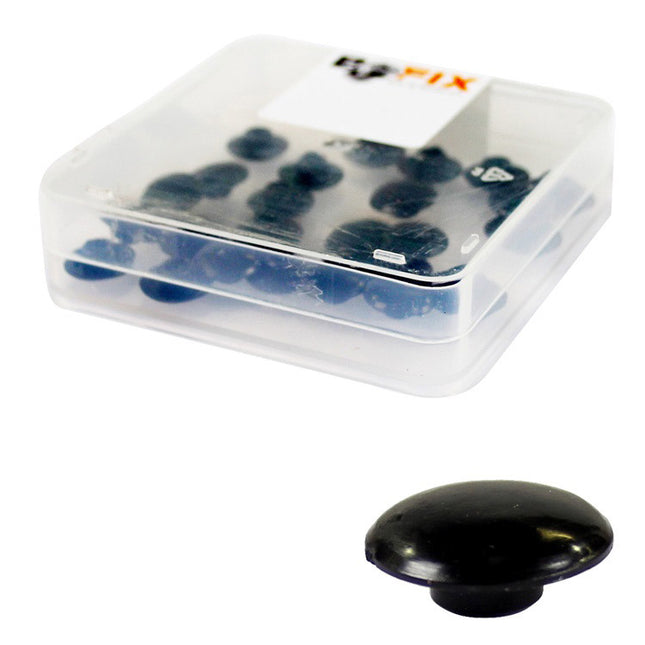 Bofix afdichtdop M6 sw5 kunststof zwart (25st)