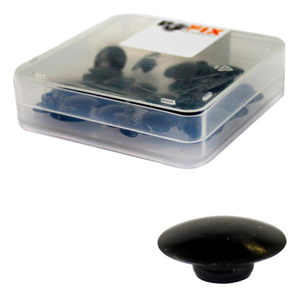 Bofix sealing cap M8 sw6 plastic black (25 pcs)