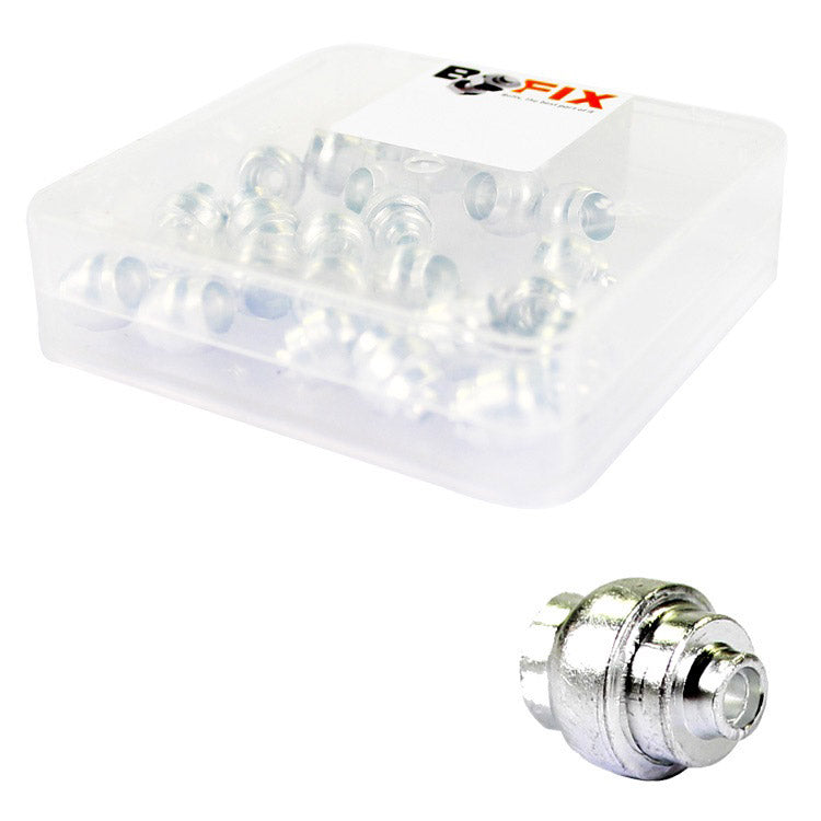 Bofix kabelhoedje Weinmann universeel aluminium (25st)