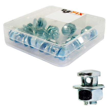 Bofix cable clamp bolt M6 universal (12 pcs)