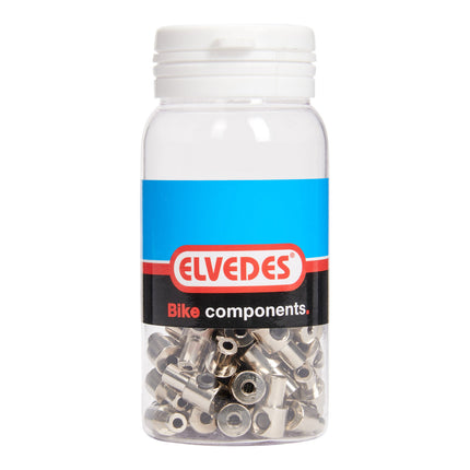 Elvedes schroefnippel 8x14mm messing (50x) ELV1144