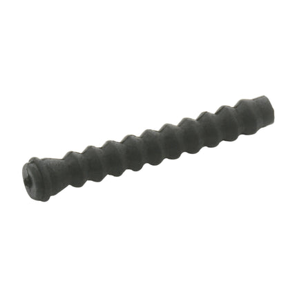 Elvedes cable hat tip + rubber bellows PVC black (25x) ELV2018038