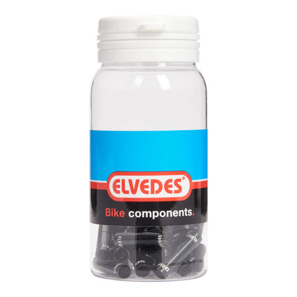 Elvedes extension nipple external 5mm black (25x) ELV2018035