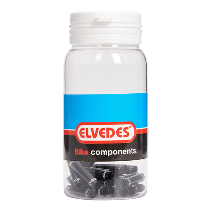 Elvedes extension nipple external 4.3-4.75mm black (25x) ELV2018036