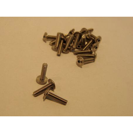 Bofix laagbolkop met flens M5x20 verzinkt (12st)