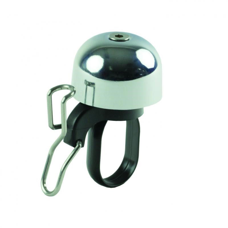 Widek bel Paperclip mini koper brass chroom op kaart 4471