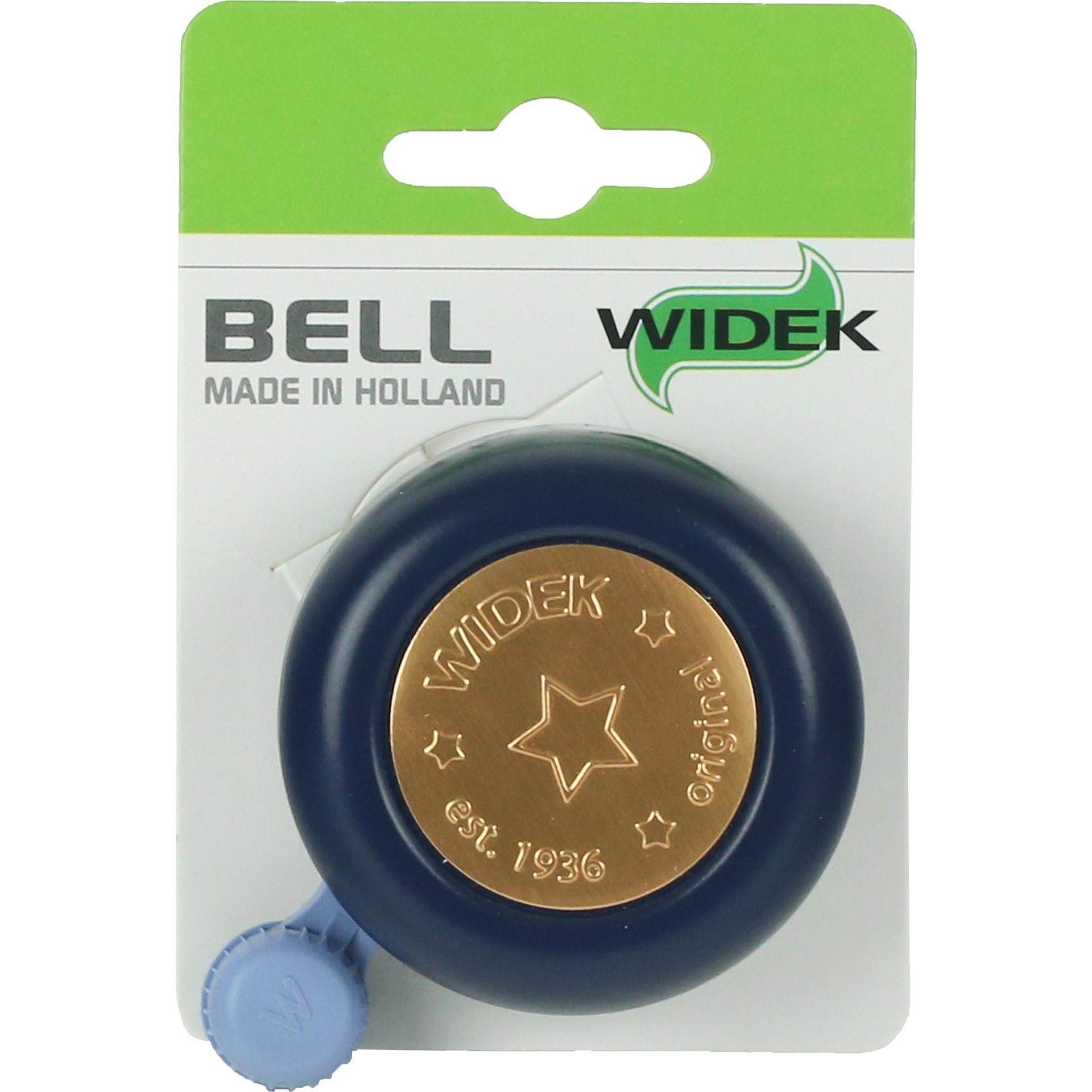 Widek bel Jeans staal blauw op kaart