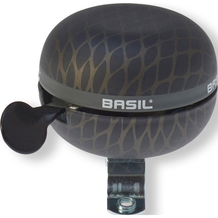 Basil Noir Bell ding dong 60mm metallic zwart 50462