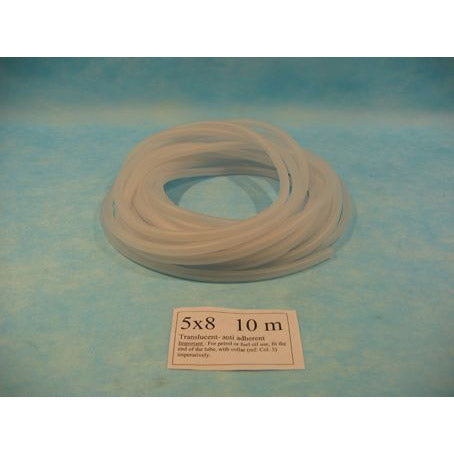 Bicy-Fill benzineslang 5-8mm PVC p/10 meter transparant
