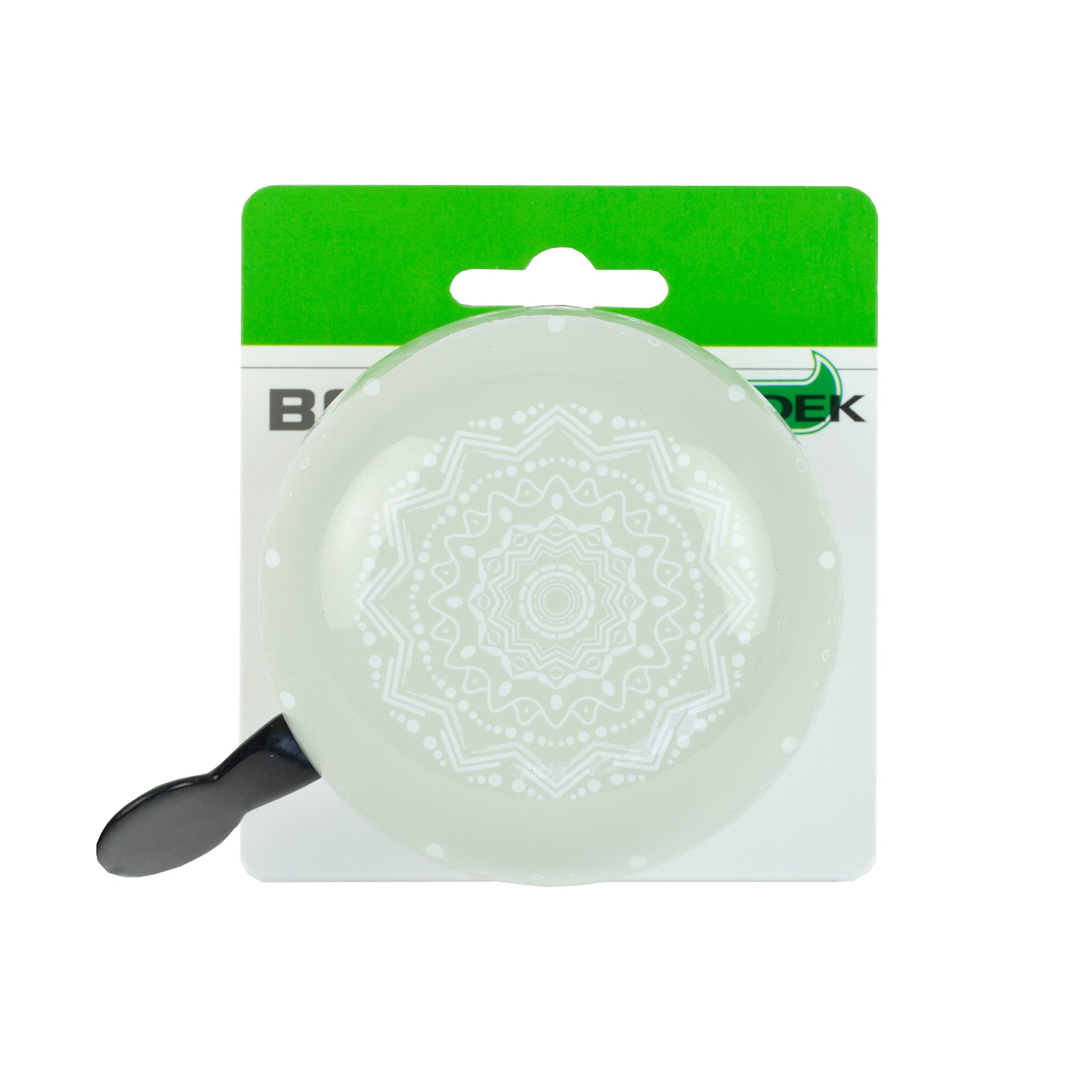 Ding Dong bel Mandala Frost Grey op kaart