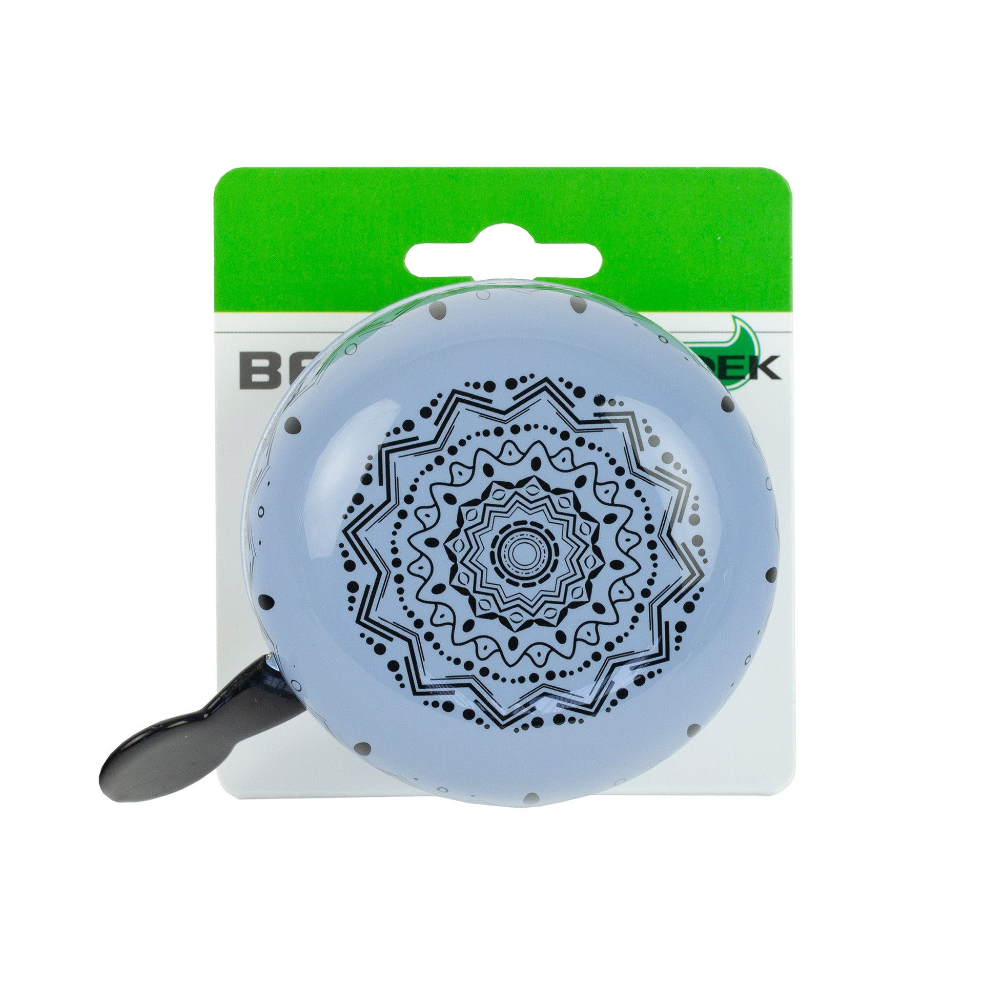 Ding Dong bel Mandala Ocean Blue op kaart
