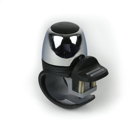 Sonnette Widek Compact II laiton chromé noir/argent