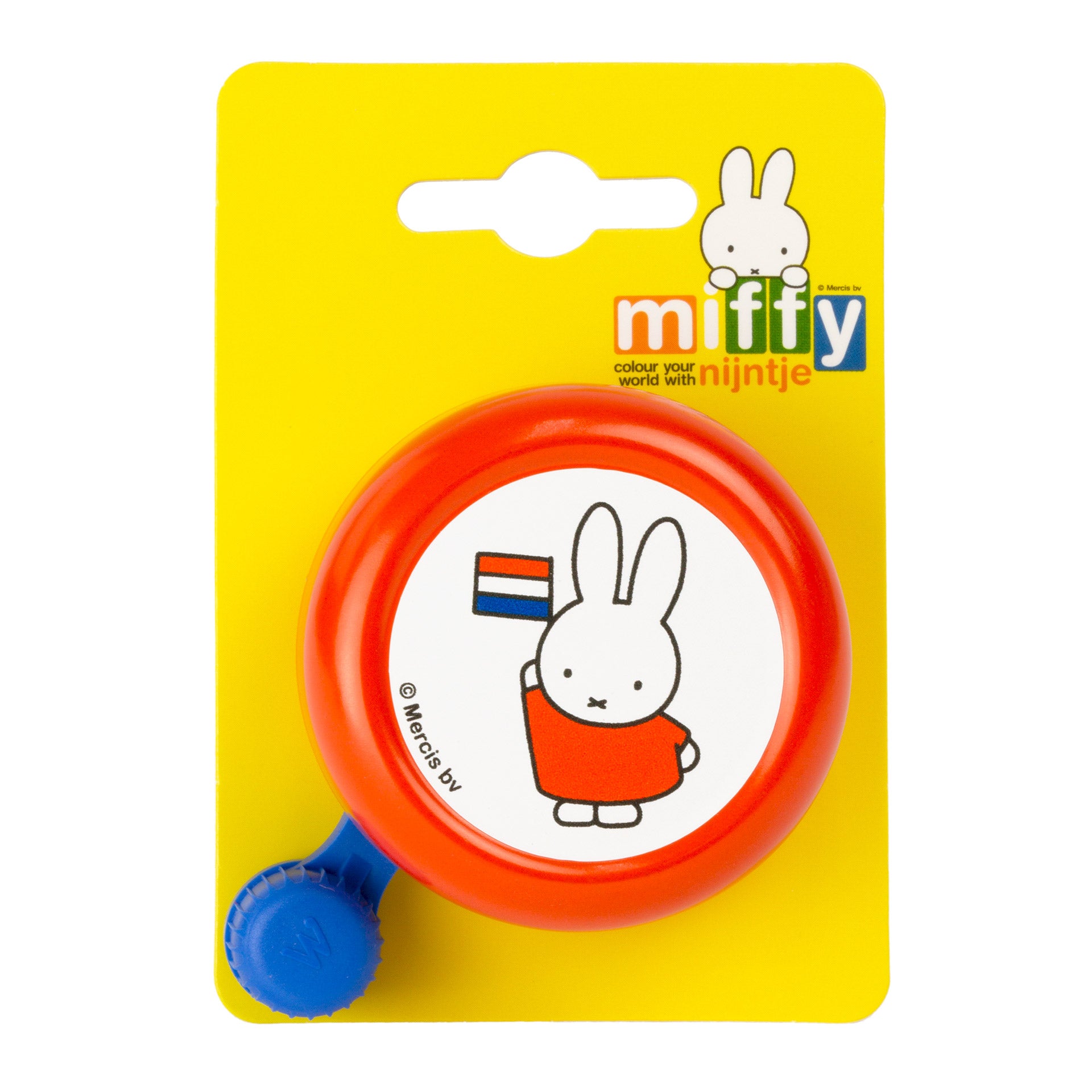 Widek bel Nijntje "oranje met vlag" (op kaart)