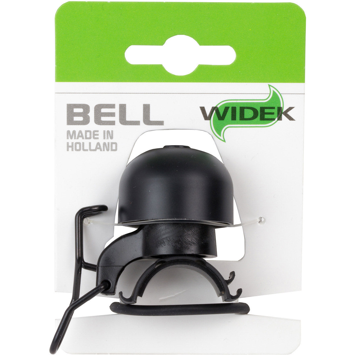 Widek bel Paperclip mini XXL "all black" elastiek op kaart