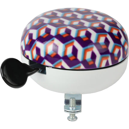 Widek sonnette Ding Dong 80mm collection art mosaïque violet