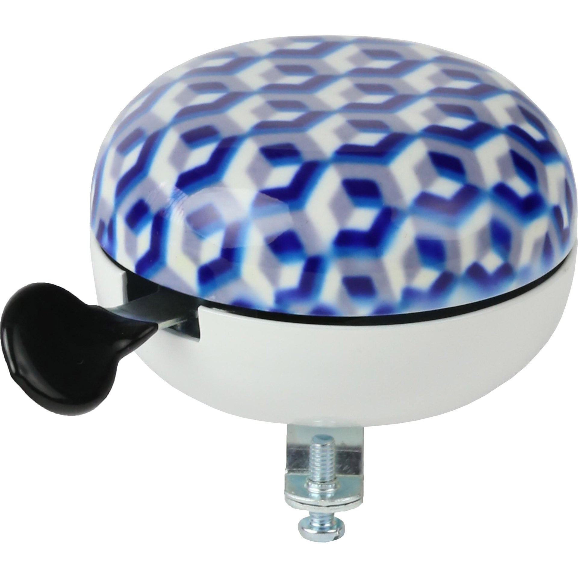Widek bel Ding Dong 80mm art collection mosaic blauw