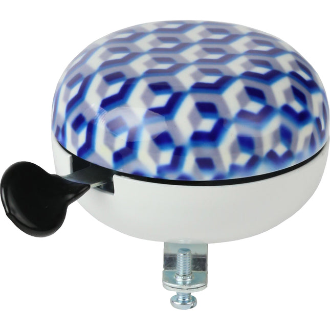 Widek bel Ding Dong 80mm art collection mosaic blauw