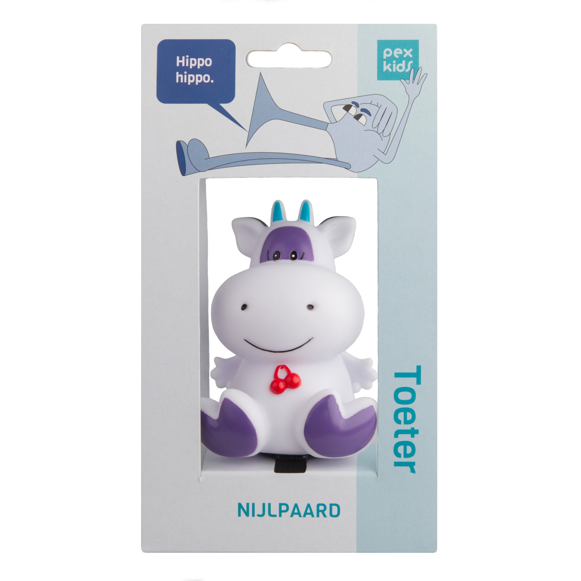 PexKids fietstoeter Nijlpaard