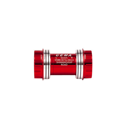 CEMA Bracketas OSBB Interlock Shimano-Céramique-Rouge
