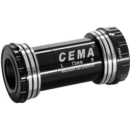 CEMA Bottom Bracket BB30A Interlock Shimano-Ceramic-Black