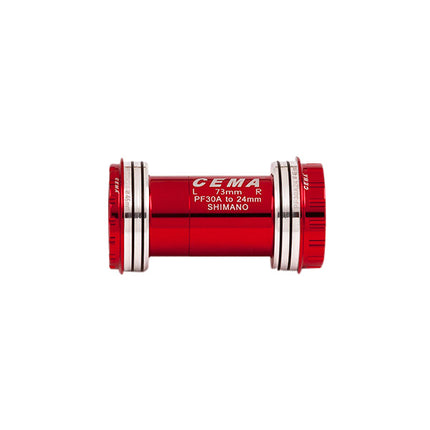 CEMA Bracket PF30A Interlock Céramique-Shimano-Rouge
