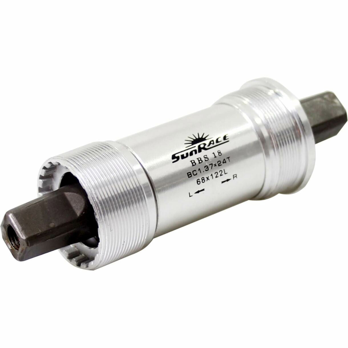 SunRace bracketas 68/122mm BSA met alu cups