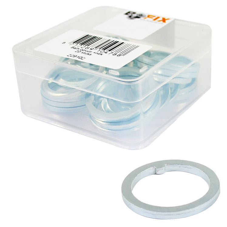 Bofix balhoofd-tussenlegring (opvulring)+nok 1" (20st)