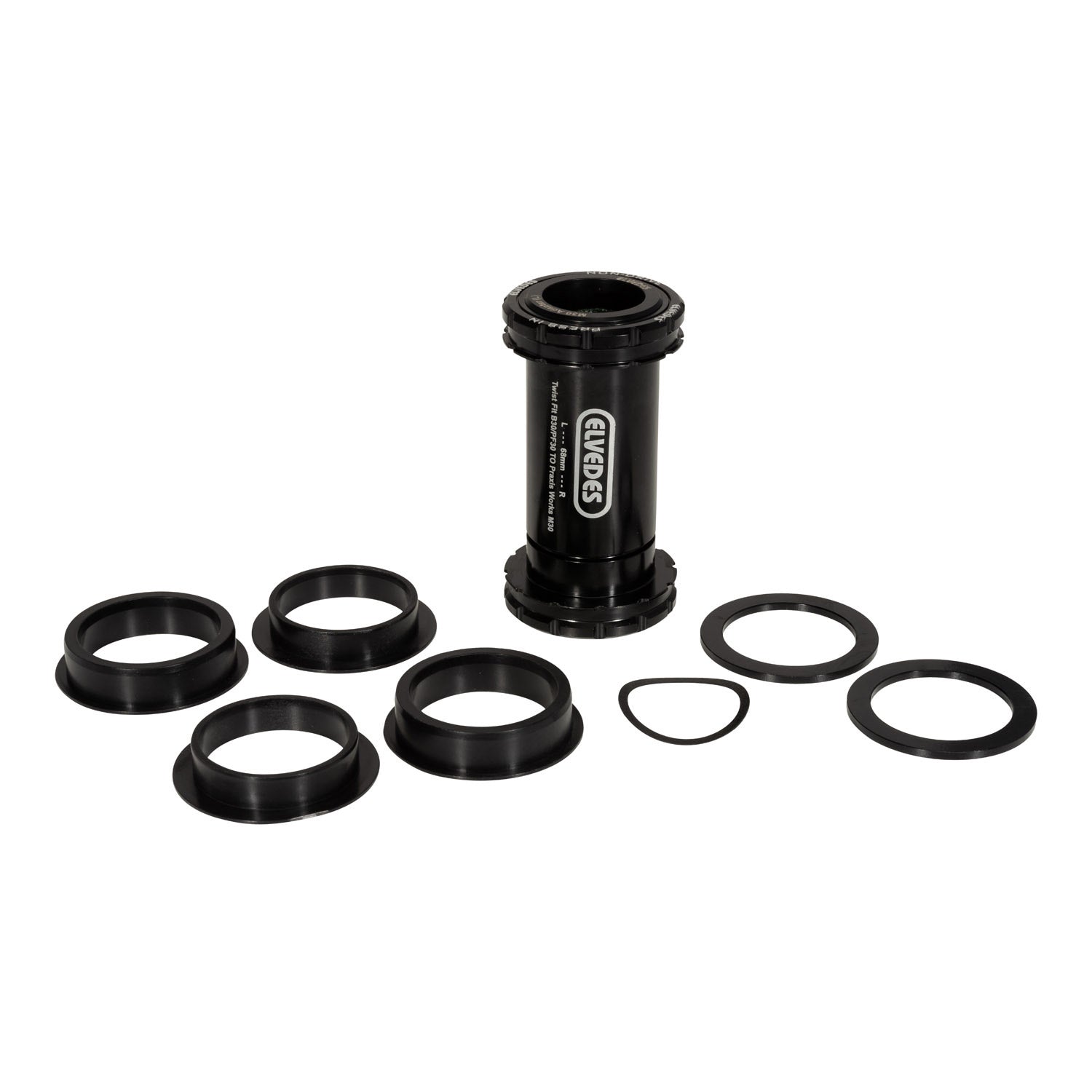 Elvedes twist fit BB30/PF30 voor Praxis Road/MTB