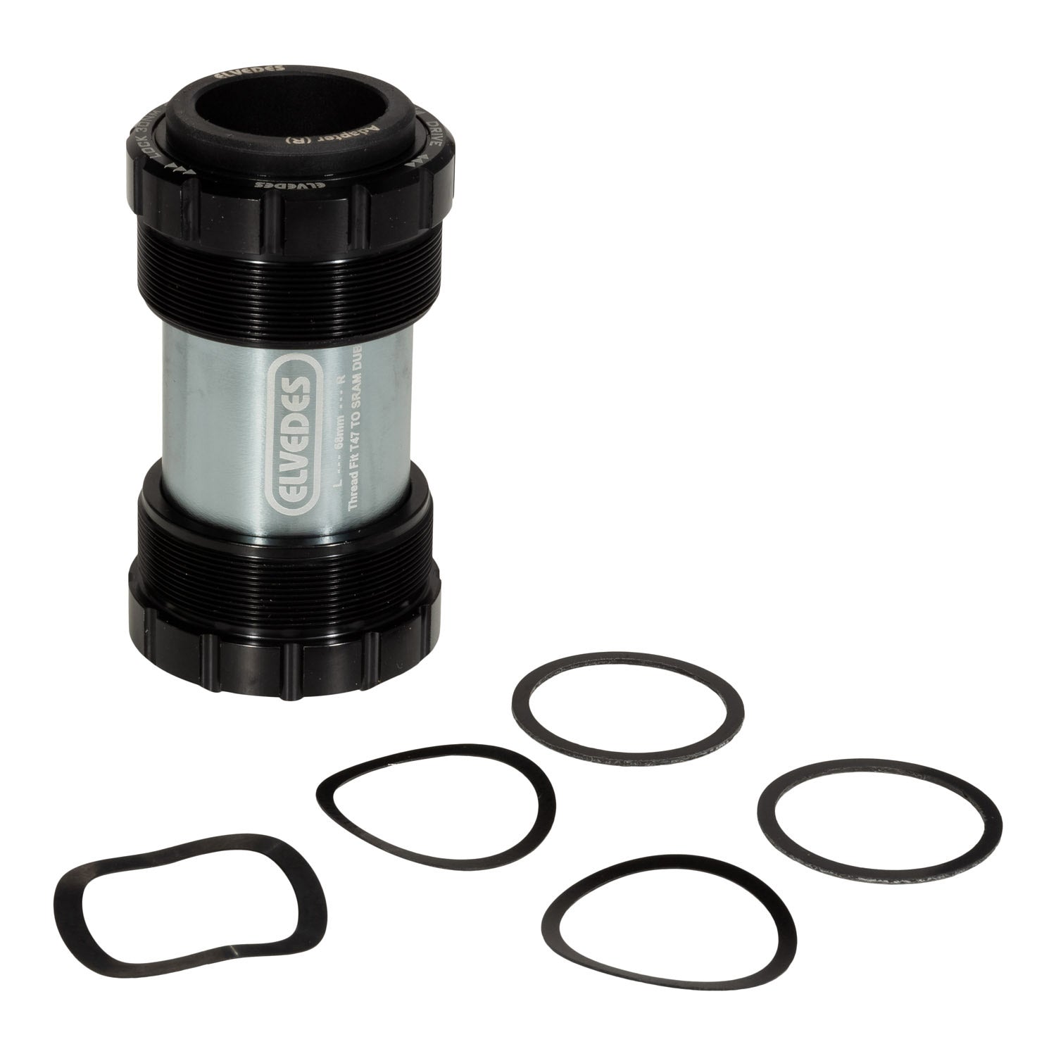 Elvedes bottom bracket  schroefdr T47 68mm, SRAM DUB