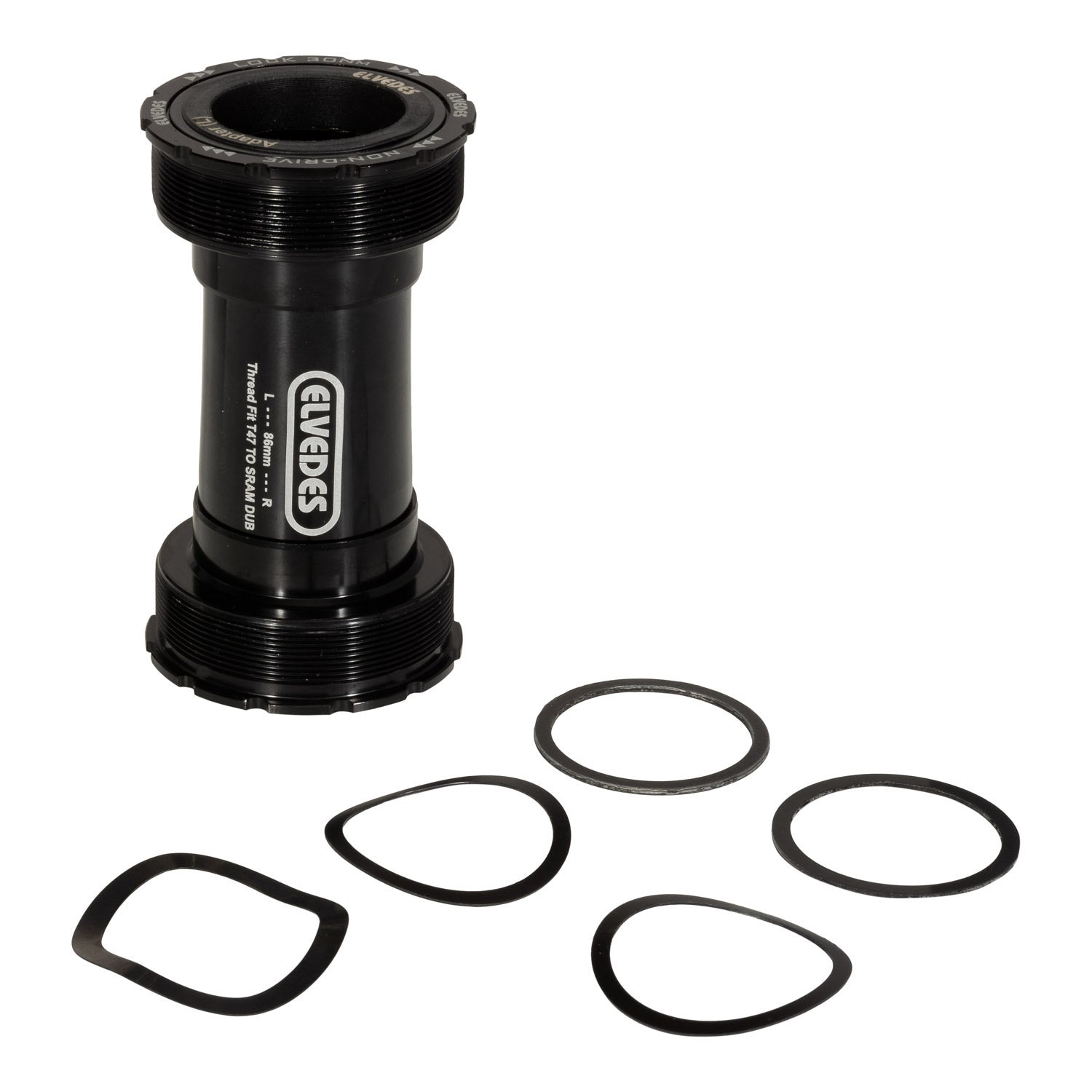 Elvedes bottom bracket  schroefdr T47 86mm, SRAM DUB
