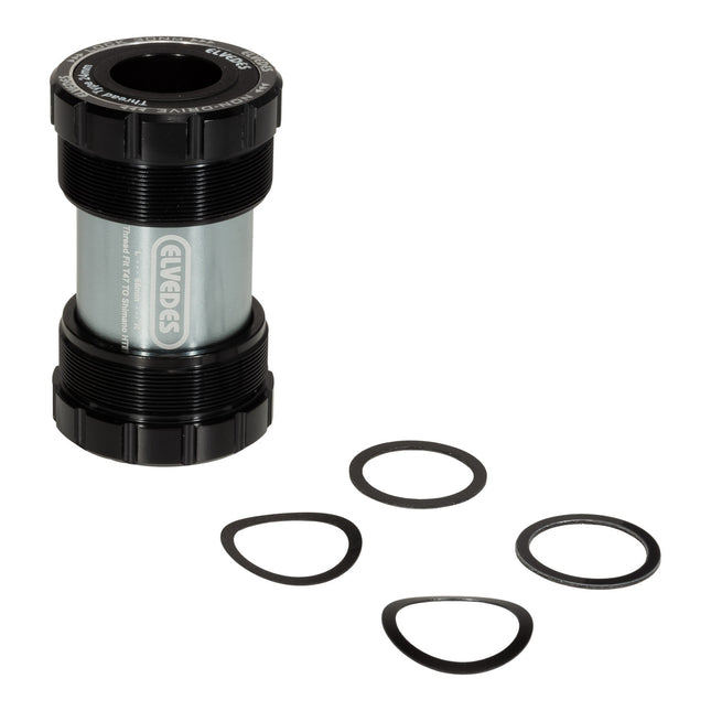 Elvedes bottom bracket  schroefdr T47 68mm, 24mm Shim.