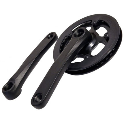 Lasco crankset 32t 127mm double protective edge black