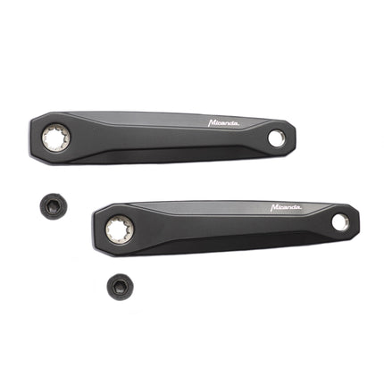 Miranda crankset Lambda Bosch3 Isis 170mm zwart