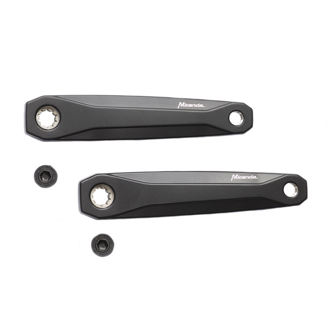 Miranda crankset Lambda Bosch3 Isis 170mm zwart