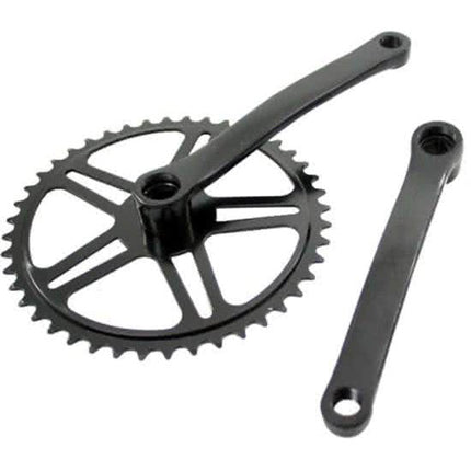 Bhogal Vinty crankstel 44tds 1/8" zwart spieloos 170mm