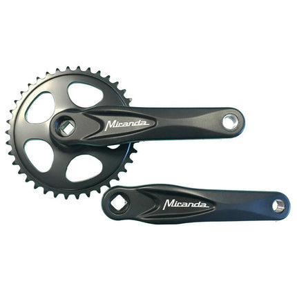 Miranda crankstel Alfa 1, 38T 3/32“ 170mm zwart