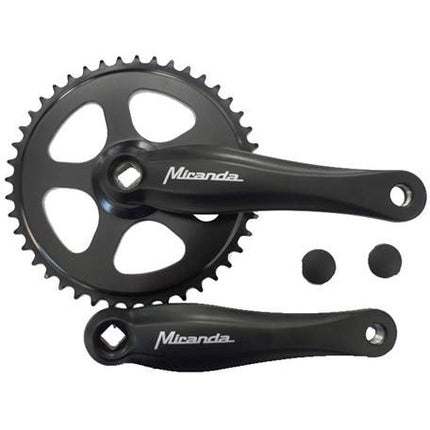 Miranda crankstel Beta 1+ 44t 3/32“ zwart