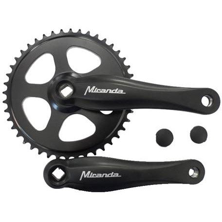 Miranda crankstel Beta 1+ 44t 3/32“ zwart