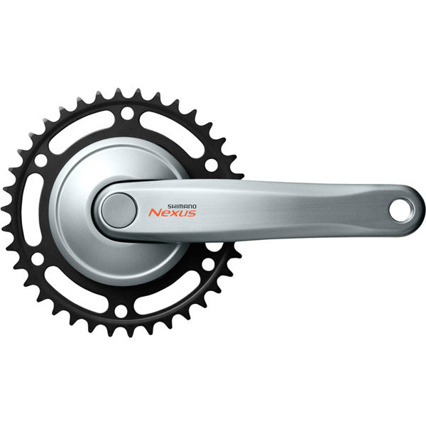 Shimano crankstel Nexus 8V C6000 33T 170mm zilver