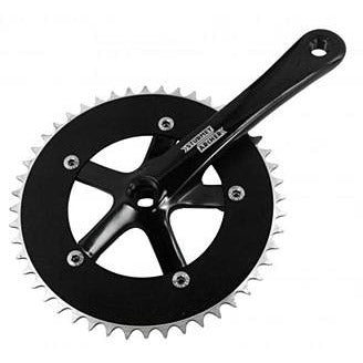 Sturmey Archer crankset black 1/8" 48T 170mm FCT28 (SA)