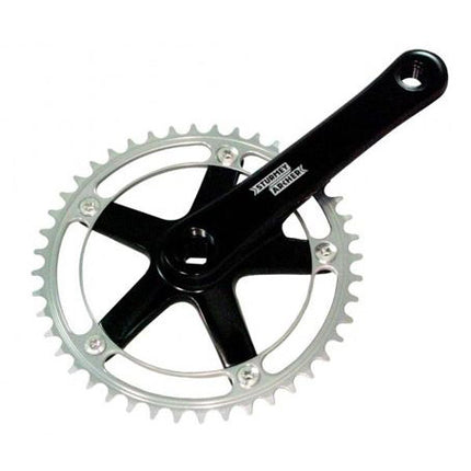 Sturmey Archer crankset 46T black/silver 170mm FCT66 (SA)