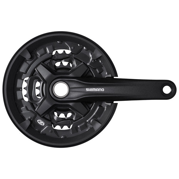 Shimano crankstel Altus MT2103 44-32-22 9V 175mm Zwart