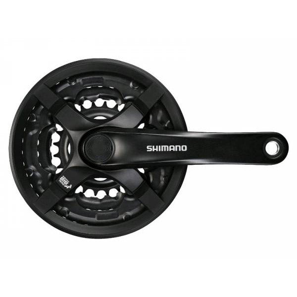 Shimano crankstel Tourney CG triple 24-34-42 170mm zw. -4mm