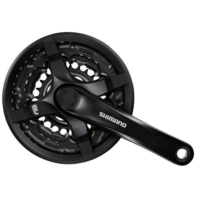 Shimano crankstel Tourney CG triple 24-34-42 175mm zw. -4mm