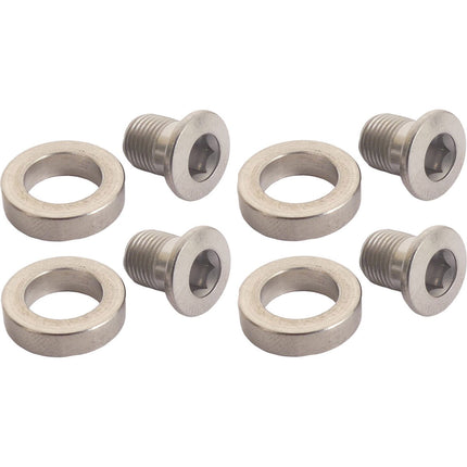 Shimano geleideplaat binnen &  spacer 4 stuks FC-4703