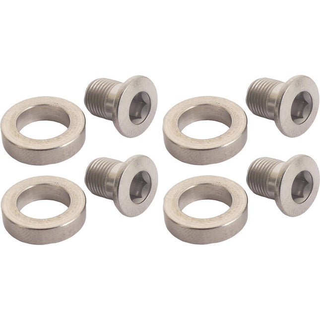 Shimano geleideplaat binnen &  spacer 4 stuks FC-4703