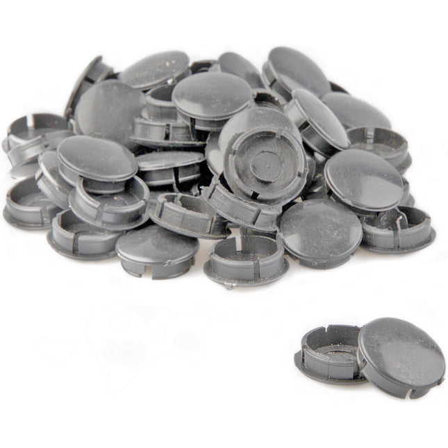 Bhogal Vinty crankdop grijs v/spieloze crank univ. (p/50)