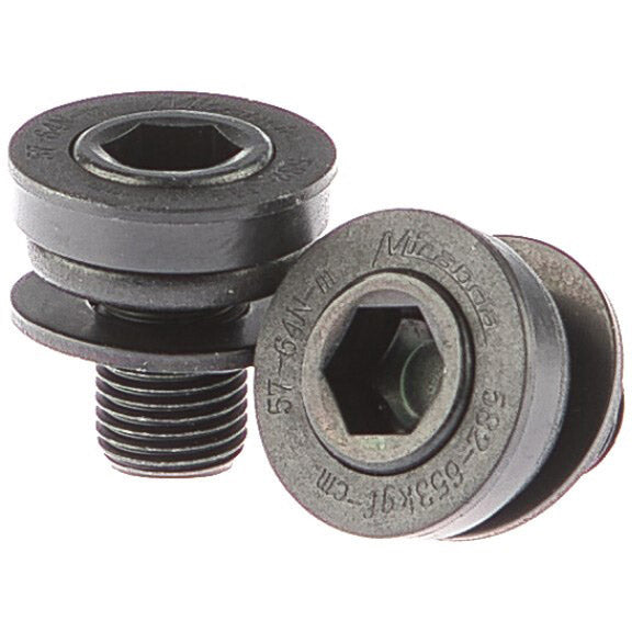 Miranda stel crankbouten M10x1 voor Bosch 3 BNI - 12.4mm
