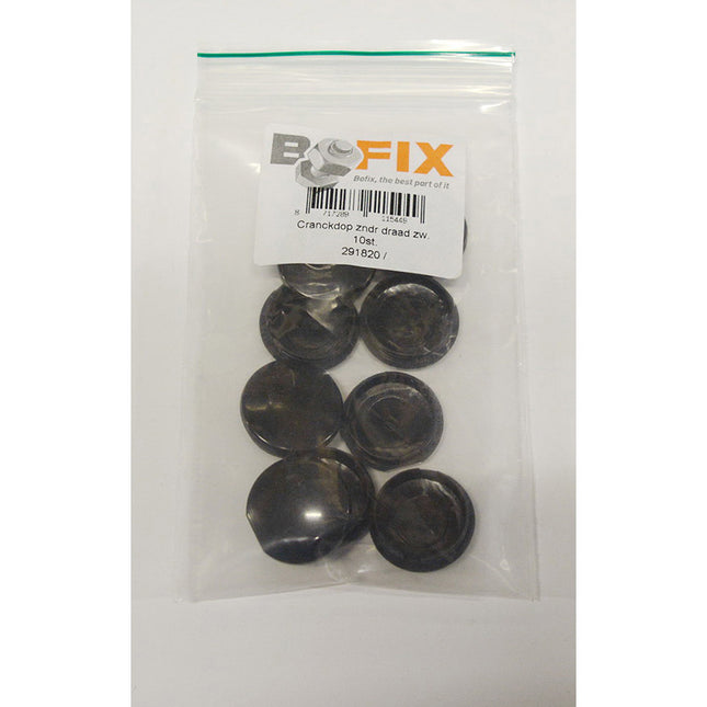 Bofix 291820 crankdoppen zwart per 10 stuks